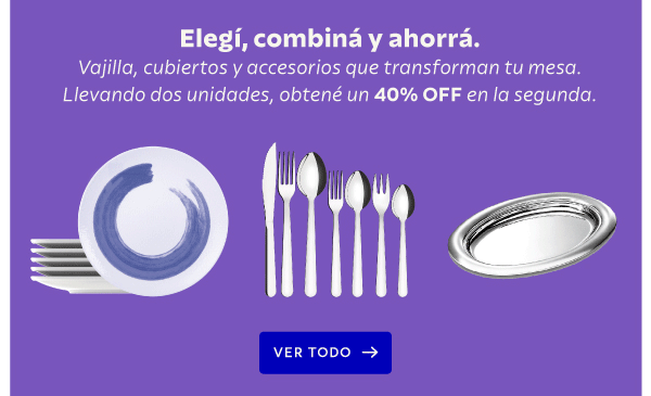Elegí, combiná y ahorrá.